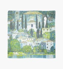 HD. Church in Cassone, by Gustav Klimt . HIGH DEFINITION Scarf
