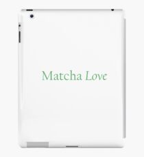 Matcha Love iPad Case/Skin