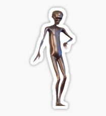 Howard the Alien HD vector art pose 3 Sticker