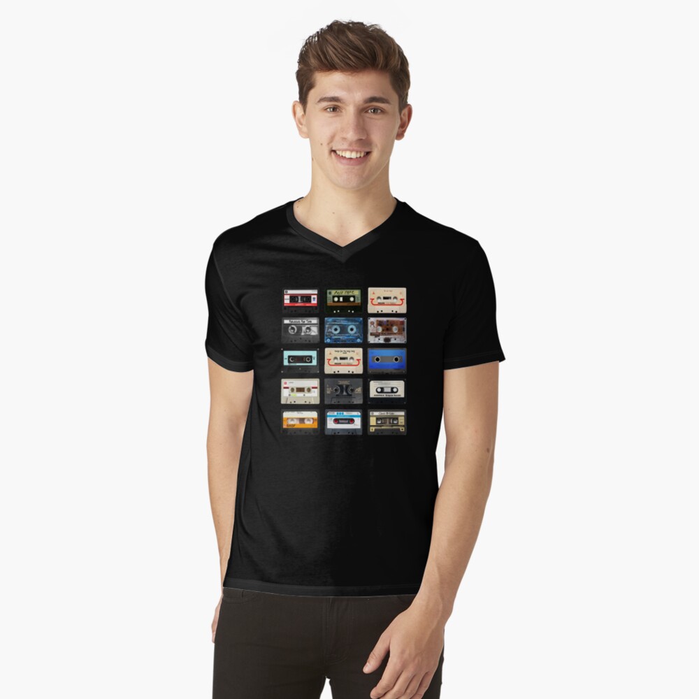 #Music V-Neck T-Shirt