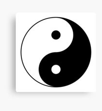 yin yang Canvas Print