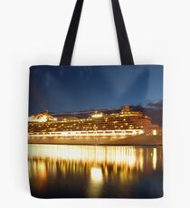 crown princess cruise liner Tote Bag