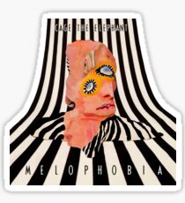 The glass cage Sticker