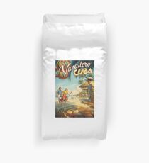 50s Cuba Varadero Duvet Cover