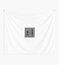 Stick Figure Proposal Tapestry