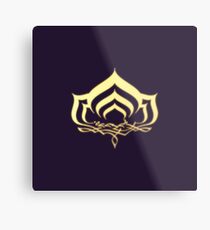 Warframe - Lotus Gold Metal Print
