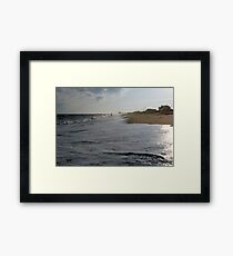 Matunuck Beach Series - Incoming Tide 2009.07.27 Framed Print