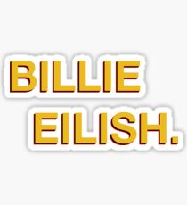 Billie Elish. Sticker