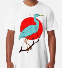 GREAT BLUE HERON Long T-Shirt