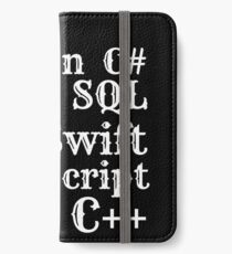 Coding iPhone Wallet/Case/Skin