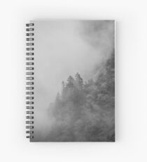 Caught in the clouds Spiral Notebook