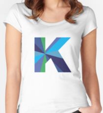 KOKA Women's Fitted Scoop T-Shirt