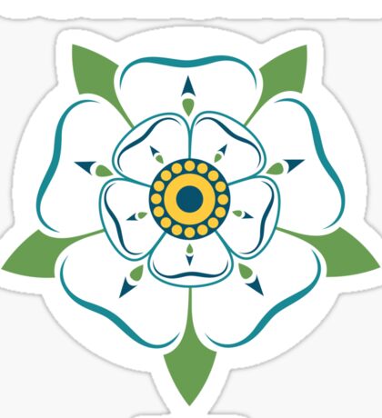 Yorkshire Rose: Stickers | Redbubble