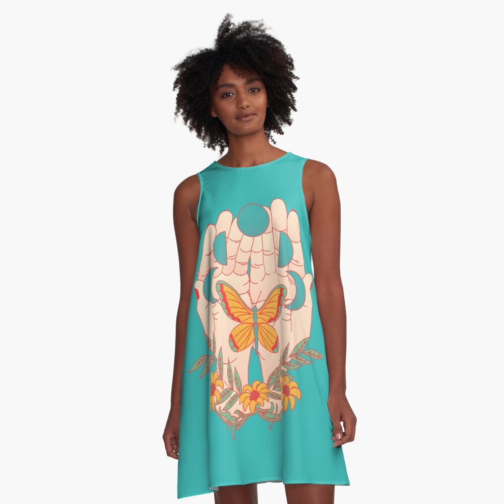 In Her Hands A-Line Dress
