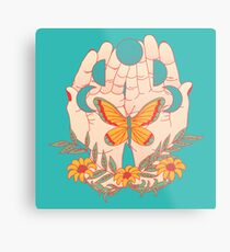 In Her Hands Metal Print