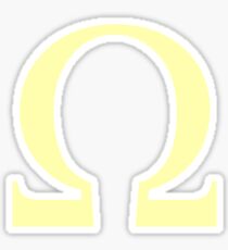 Pegatina Etiqueta engomada de Omega