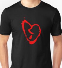 Red Heart Symbol Unisex T-Shirt