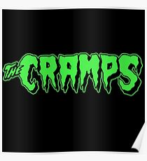 The Cramps GREEN FUZ Poster