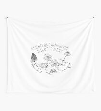 Tom Petty Wildflowers Wall Tapestry
