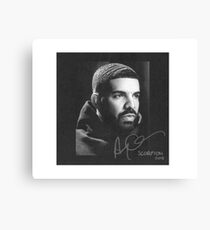 DRAKE SCORPION COVER Canvas Print