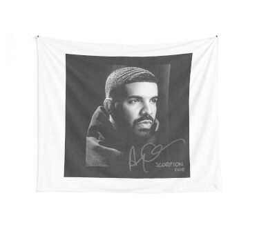 DRAKE SCORPION COVER Wall Tapestry