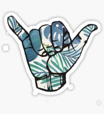 Tropical Hang Loose Sticker