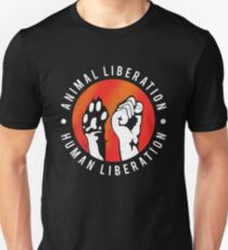 Animal Liberation Human Liberation Unisex T-Shirt