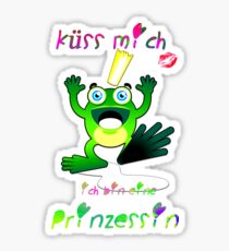 KISS ME, I AM A PRINCESS Sticker