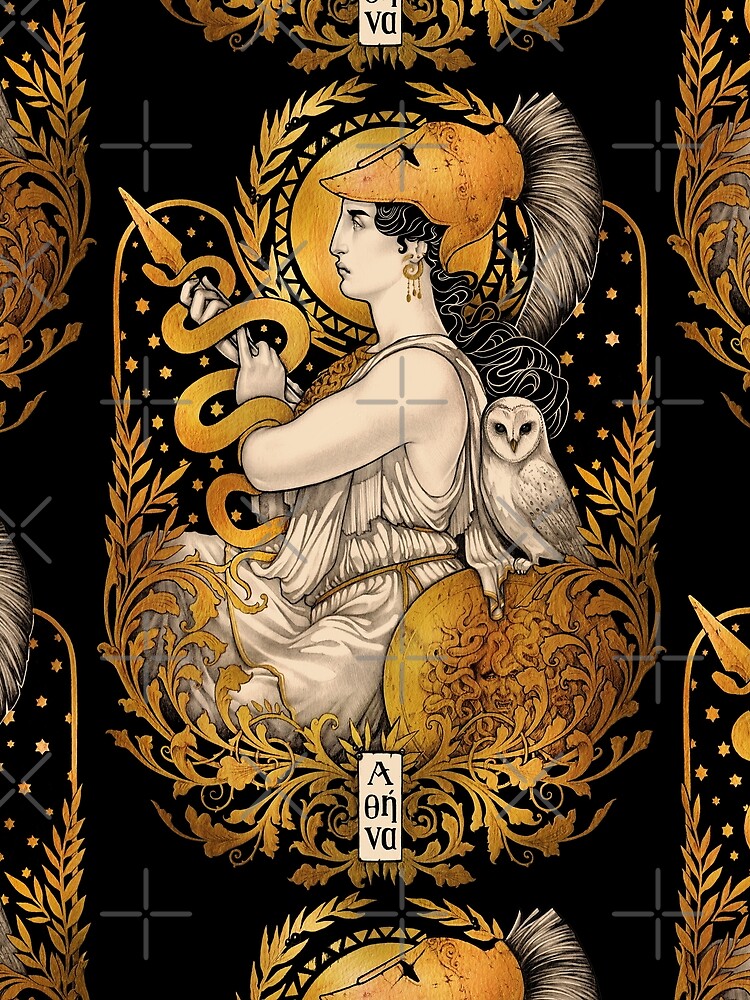 PALLAS ATHENA by medusadollmaker