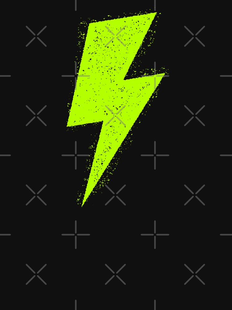 green lightning bolt shirt