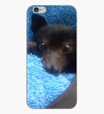 Baby Bat Cruz In Blue. iPhone Case