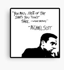 Michael Scott Canvas Print
