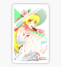 Anime Vampire Girl Shinobu Waifu Sticker