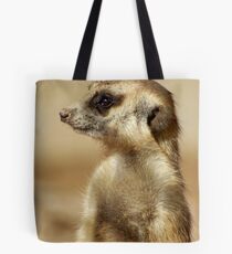Meerkat portrait Tote Bag