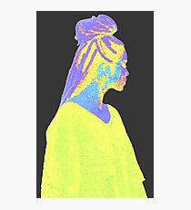 Jhene Colorful Fuzz Photographic Print