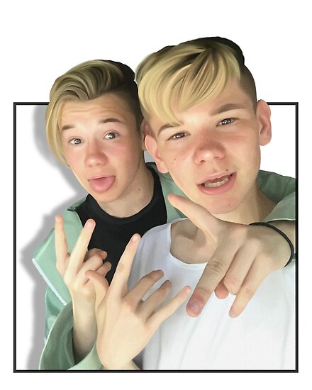 Marcus And Martinus Drawing Poster By Daddymactinus Redbubble