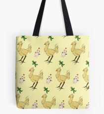 Chocobo et ses amis Tote bag