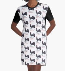 Rooster Blood Graphic T-Shirt Dress