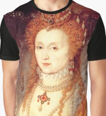Elizabeth I Portrait Graphic T-Shirt