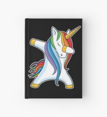 Dabbing Unicorn Shirt Cute Funny Unicorns T shirt Gifts for Kids Girls Boys Women Men Hardcover Journal