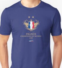 France Champion Du Monde 2018 • Les Bleus • Football World Cup Champion 2018 ID 9-3 Unisex T-Shirt