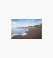 Seaside Town Art Board Print