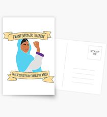 Malala - jedes Mädchen Postkarten