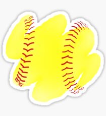 Softball Sticker