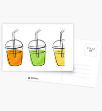 soft drinks Postcards