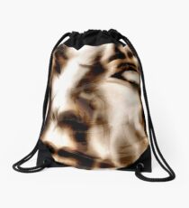 eyes wide shut Drawstring Bag