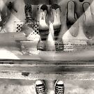 My Choo's #2 B&W by Amy E. McCormick