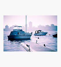 The morning purple Photographic Print