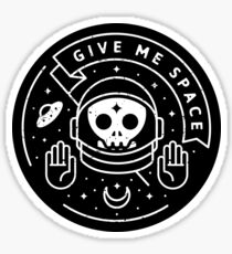 Give Me Space Sticker