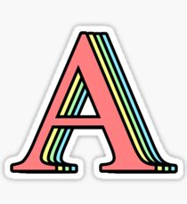 Alpha Sticker Sticker